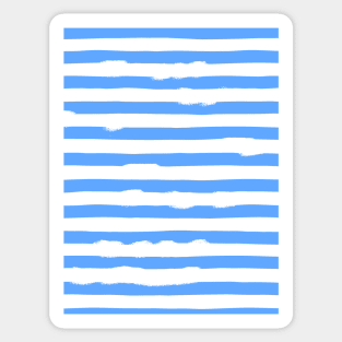 Navy stripes Sticker